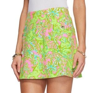 NWT LillyPulitzer Madison Skort PopUp Chimply Chic